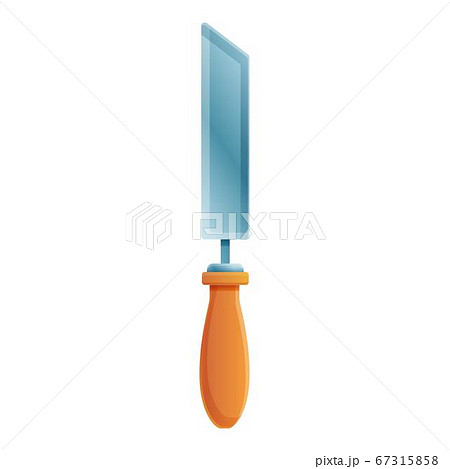 Sculptor chisel icon, cartoon style Sculptor chisel icon, cartoon style 67315858