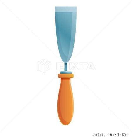 Chisel instrument icon, cartoon style Chisel instrument icon, cartoon style 67315859