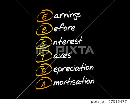 EBITDA acronym, business concept background EBITDA acronym, business concept background 67316477