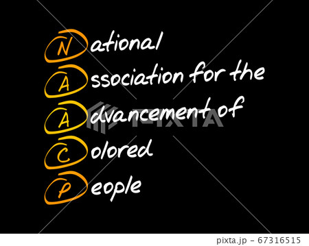 NAACP acronym, concept background NAACP acronym, concept background 67316515