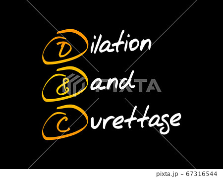 D and C - Dilation and Curettage acronym D and C - Dilation and Curettage acronym 67316544