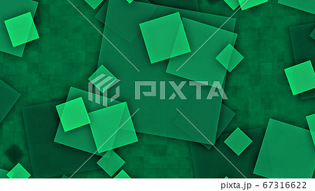 CGスクエア　多数の正方形で構成した背景素材 67316622