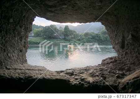 中津市(耶馬溪町) 青の洞門 中津市(耶馬溪町) 青の洞門 67317347