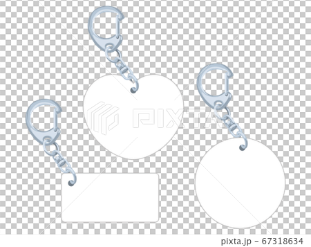キーホルダーの留め具イラスト 67318634