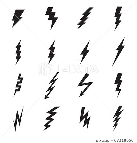 Lightning bolt icon. Vector illustration Lightning bolt icon. Vector illustration 67319056