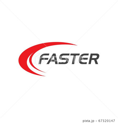 Faster Logo Template vector icon 67320147