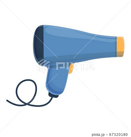 Professional hair dryer icon, cartoon style Professional hair dryer icon, cartoon style 67320180