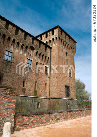 Medieval Castle of Mantua city Lombardy Italy - Palazzo Ducale Medieval Castle of Mantua city Lombardy Italy - Palazzo Ducale 67320384