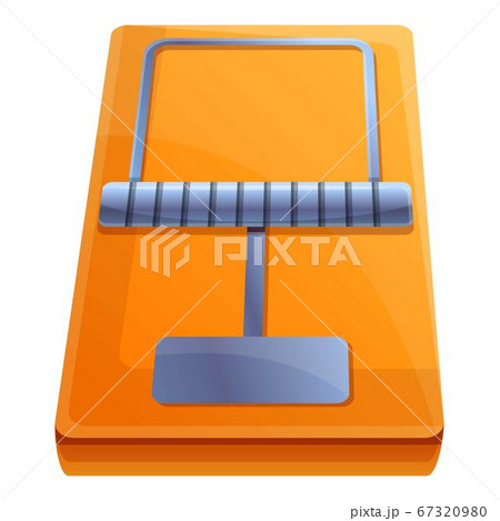 Mouse trap icon, cartoon style Mouse trap icon, cartoon style 67320980