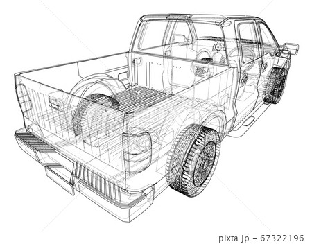 Car silhouettes. 3D illustration Car silhouettes. 3D illustration 67322196