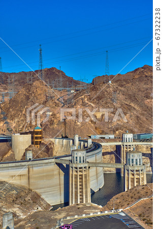 View of the Hoover Dam in Nevada, USA View of the Hoover Dam in Nevada, USA 67322238