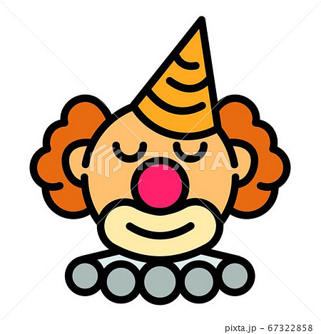 Birthday clown icon, outline style Birthday clown icon, outline style 67322858
