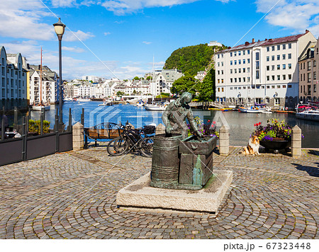 Alesund city centre, Norway Alesund city centre, Norway 67323448