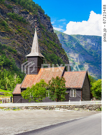 Flam Church Sognefjord, Norway Flam Church Sognefjord, Norway 67323488