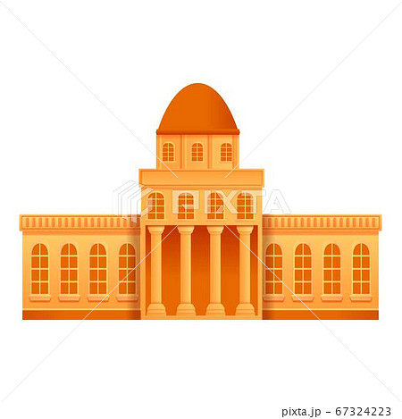 Public museum icon, cartoon style 67324223