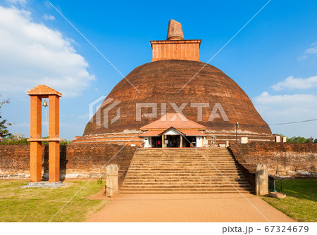 Jethawanaramaya Stupa in Anuradhapura Jethawanaramaya Stupa in Anuradhapura 67324679