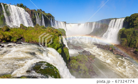 Iguazu Falls or Waterfall landscape Iguazu Falls or Waterfall landscape 67324774