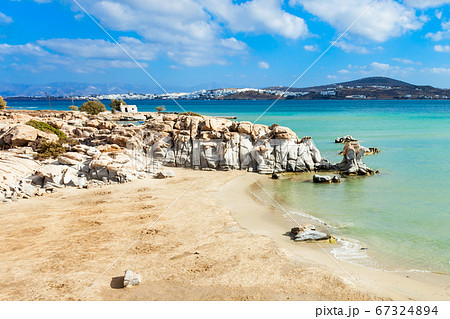Beach on Paros island 67324894