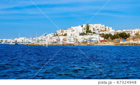 Naxos island aerial view 67324948