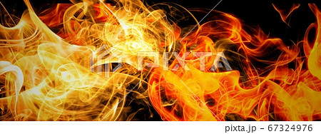 抽象的な火の背景 67324976