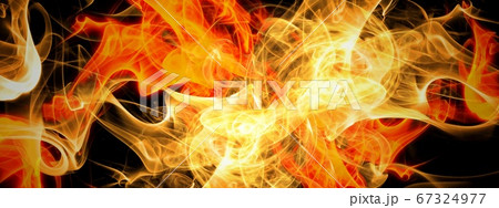 抽象的な火の背景 67324977