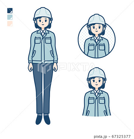 simple work wear woman_Smile 67325377