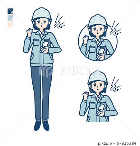 simple work wear woman_smartphone-anger simple work wear woman_smartphone-anger 67325384