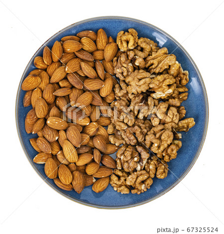 Healthy lifestyle, vegetarian food on white plate Healthy lifestyle, vegetarian food on white plate 67325524