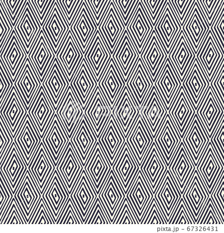 Rhombus monochrome pattern 67326431