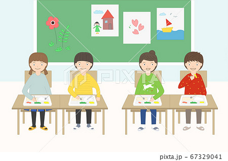 学校 デスク 机 67329041