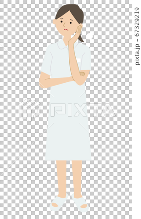 護士 矢量 沉思的 67329219