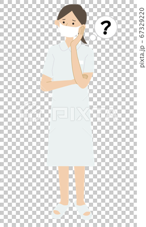 護士 矢量 沉思的 67329220