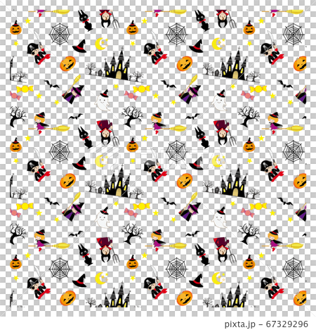 Halloween material pattern pattern 67329296