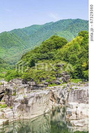 木曽　寝覚の床 67329360