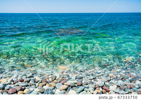 (新潟県糸魚川市)親不知海岸 綺麗な海 (新潟県糸魚川市)親不知海岸 綺麗な海 67333750
