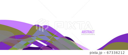 Fluid wave colorful abstract background. Dynamic colorful vibrant vector design 67336212