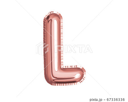 Rose gold pink alphabet L air balloon decoration for baby shower birthday celebrate party 67336336