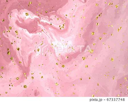 Liquid gold rose marble canvas abstract painting background with gold splatter and stripes texture. Vector Liquid gold rose marble canvas abstract painting background with gold splatter and stripes texture. Vector 67337748