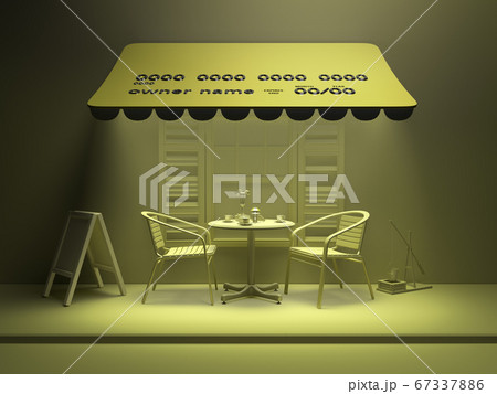 concept of using bank cards credit card as a visor 67337886