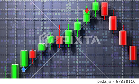 Business candle stick graph chart of stock market Business candle stick graph chart of stock market 67338116