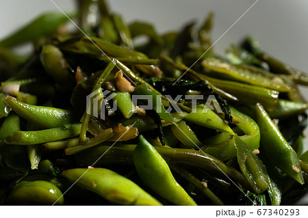 空芯菜の炒め物 67340293