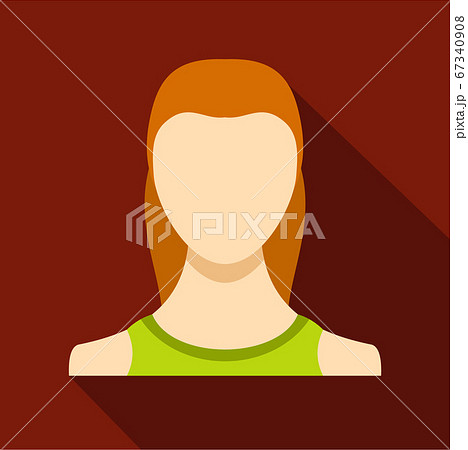 Woman user icon vector flat Woman user icon vector flat 67340908