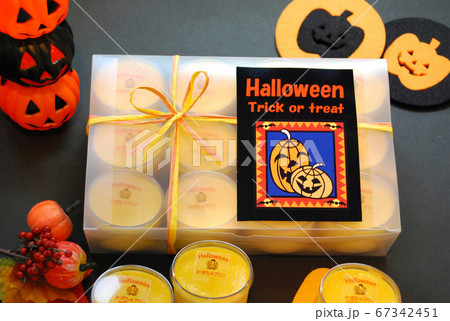 ハロウィンにはかぼちゃプリン ハロウィンにはかぼちゃプリン 67342451