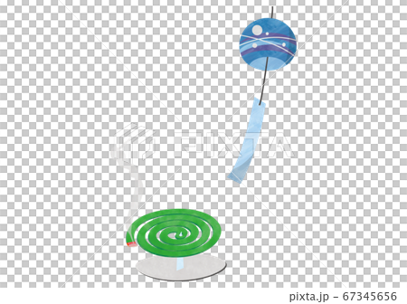 Wind chimes and mosquito coil Wind chimes and mosquito coil 67345656
