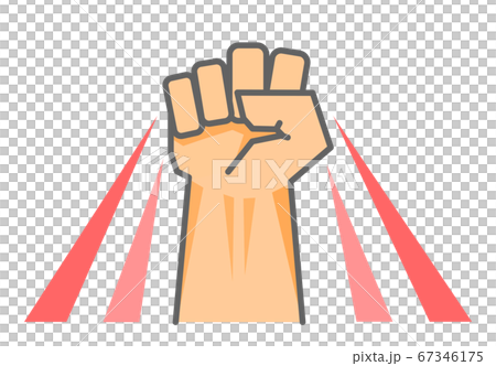 力強い男の握り拳 力強い男の握り拳 67346175