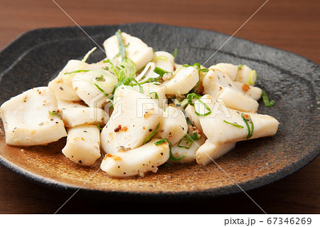 いかのネギ塩炒め いかのネギ塩炒め 67346269