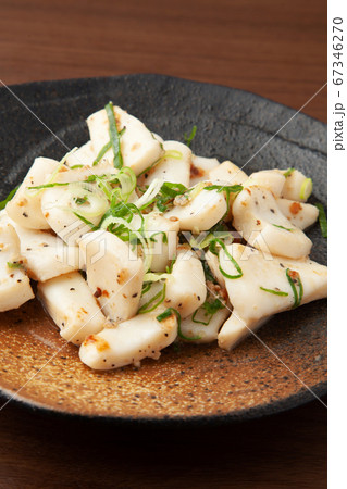 いかのネギ塩炒め いかのネギ塩炒め 67346270