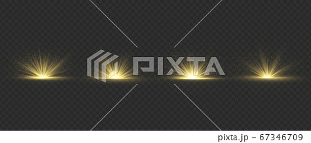 Sun ray light. 67346709