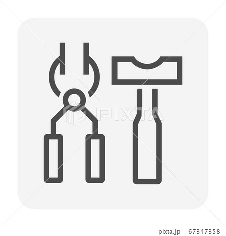 pliers vector icon 67347358