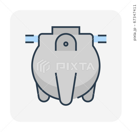 septic tank icon 67347411